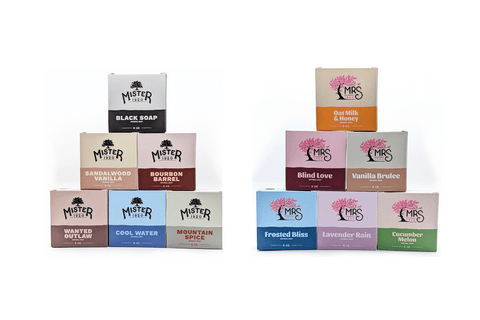 His & Hers 12 - Bar Bundle - natural soap