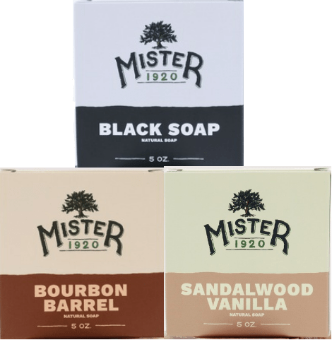 Mister1920™ 3 - Bar Bundle — BLACK FRIDAY RELEASE - natural soap