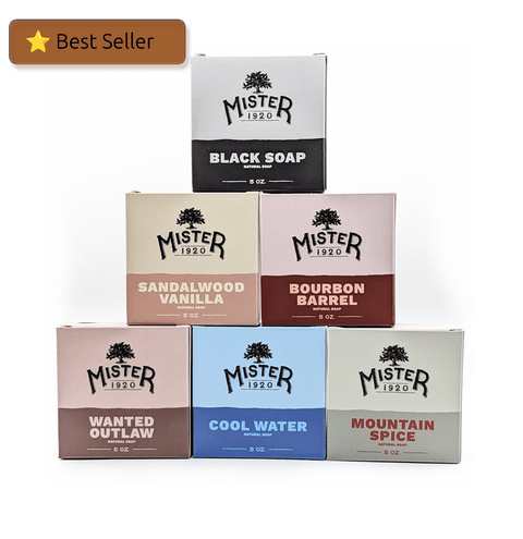 Mister1920™ 6 - Bar Classic Collection - natural soap