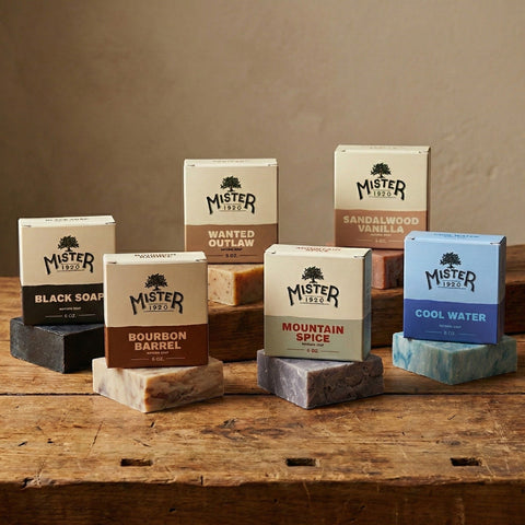 Mister1920™ 6 - Bar Refill Set - natural soap